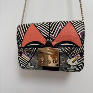 Furla Geometric Metropolis Mini Crossbody Bag